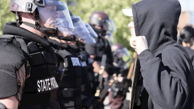 Protestas en Estados Unidos por la muerte de George Floyd. EFE