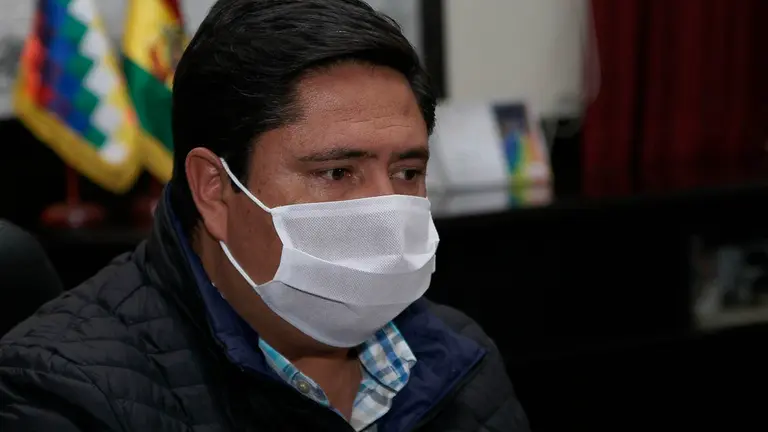 &Oacute;scar Mercado, ministro de Trabajo. APG