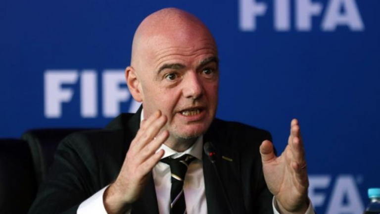 Gianni Infantino, presidente de la FIFA. EFE