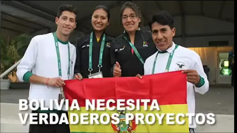 Captura del video en el que el marchista Ronal Quispe brinda sus argumentos con respecto a la desaparici&oacute;n del Ministerio de Deportes. Cr&eacute;dito: Captura video Ronal Quispe
