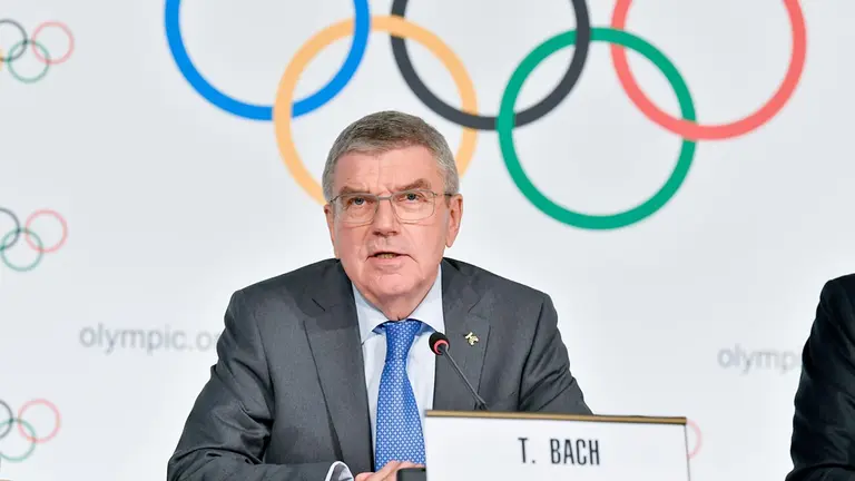 El presidente del Comité Olímpico Internacional (COI), Thomas Bach. EFE