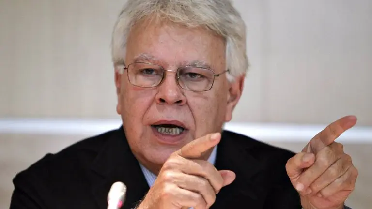 El expresidente espa&ntilde;ol, Felipe González. EFE