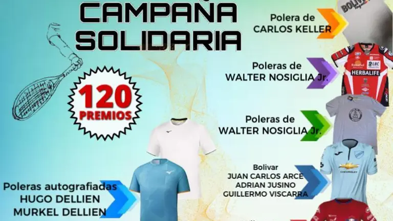 Algunos de los premios que ser&aacute;n rifados en la campa&ntilde;a. FBT