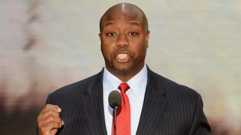 El senador republicano Tim Scott. FOTO- ARCHIVO EFE