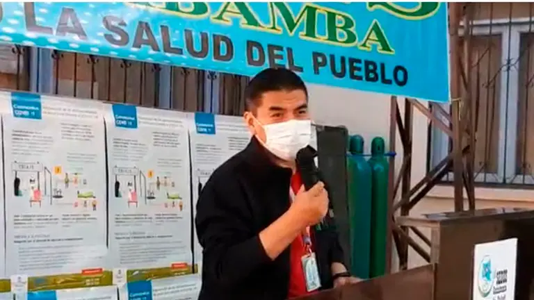 Rub&eacute;n Castillo, jefe de Vigilancia Epidemiol&oacute;gica del SEDES. ARCHIVO