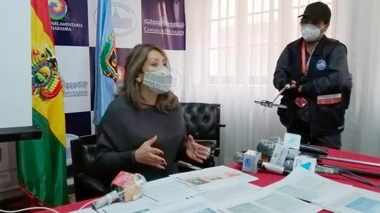 La diputada Claudia Mallón. OPINIÓN
