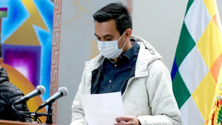 El ministro de la Presidencia, Yerko N&uacute;&ntilde;ez.