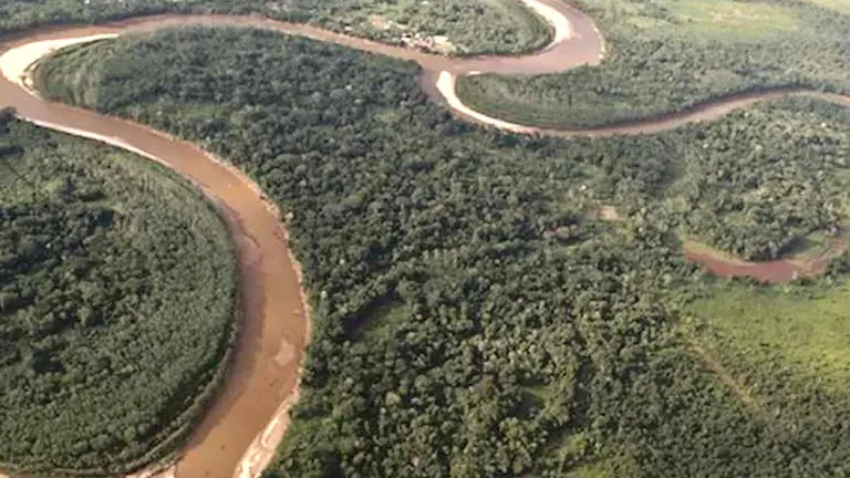 Una vista general de la amazonía en Bolivia. ARCHIVO