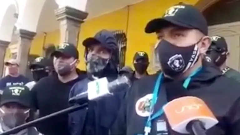 Resistencia Juvenil Cochala anuncia que impedir&aacute; el paso de carros cisternas al sur. Foto: Captura RKC