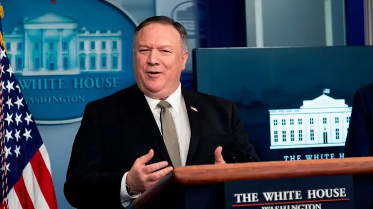 El secretario de Estado norteamericano, Mike Pompeo. FOTO- EFE