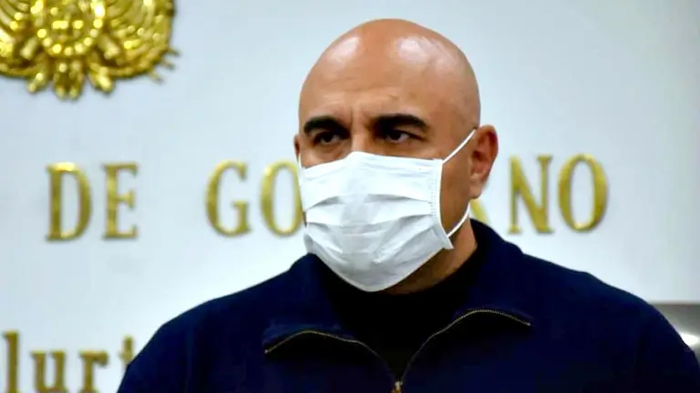 Javier Issa, viceministro de Régimen Interior y Policía. ERBOL