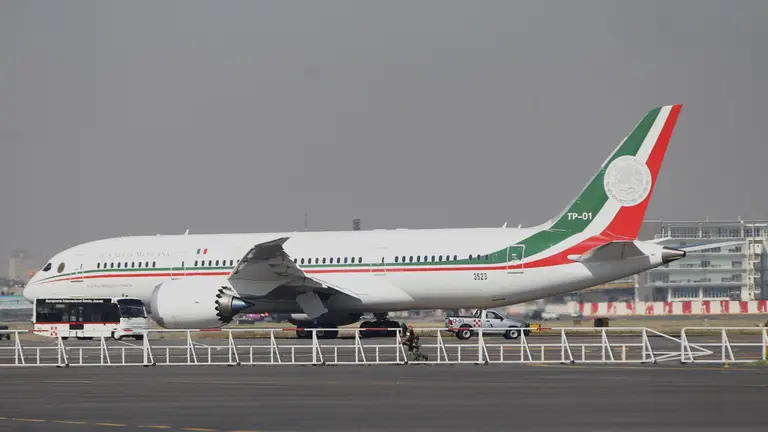 M&eacute;xico recibe oferta de 120 millones de d&oacute;lares por el avi&oacute;n presidencial. EFE