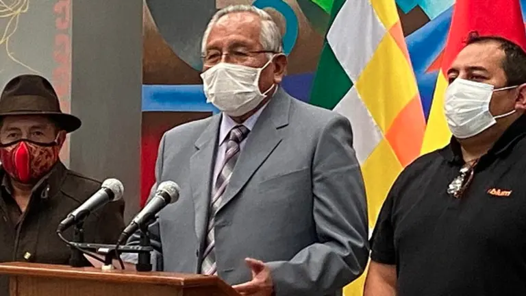 El ministro de Educaci&oacute;n, Deportes y Culturas, V&iacute;ctor Hugo C&aacute;rdenas. Prensa Palacio.