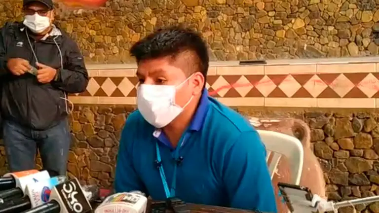 Leonardo Loza. dirigente del Tr&oacute;pico.
