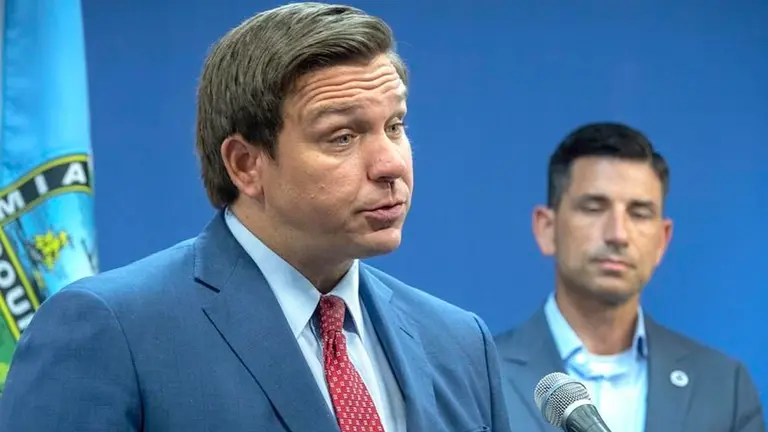 El gobernador de Florida, Ron DeSantis. EFE