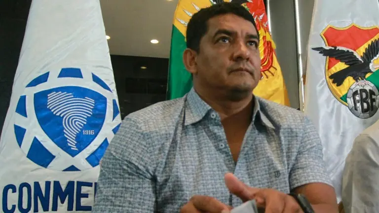 Marco Rodr&iacute;guez, presidente interino de la Federaci&oacute;n de F&uacute;tbol (FBF). ARCHIVO