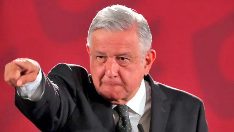 El presidente de M&eacute;xico, Andr&eacute;s Manuel L&oacute;pez Obrador.