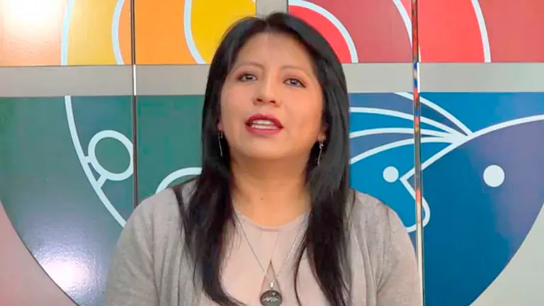 La defensora del Pueblo interina, Nadia Cruz. ARCHIVO