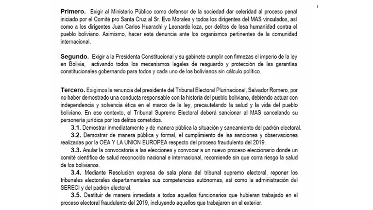 PRONUNCIAMIENTO