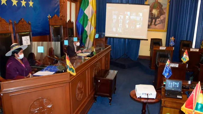 Senado de Bolivia. ARCHIVO