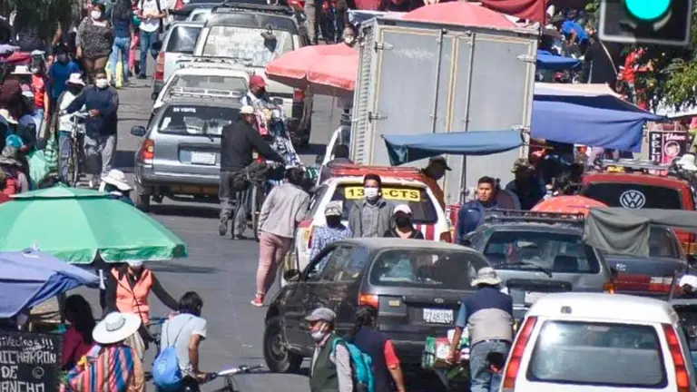 Transporte en Cochabamba. ARCHIVO