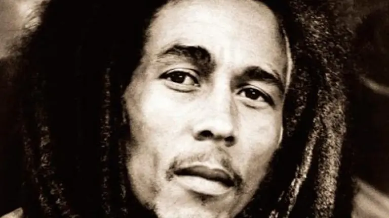 La leyenda del reggae Bob Marley