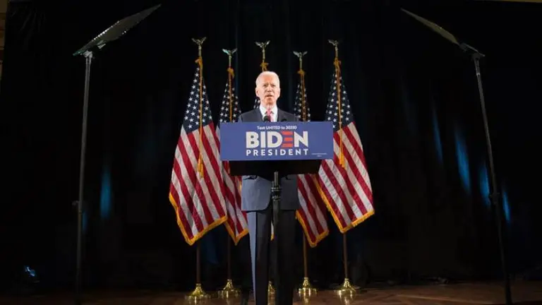 El candidato presidencial dem&oacute;crata Joe Biden. FOTO: EFE