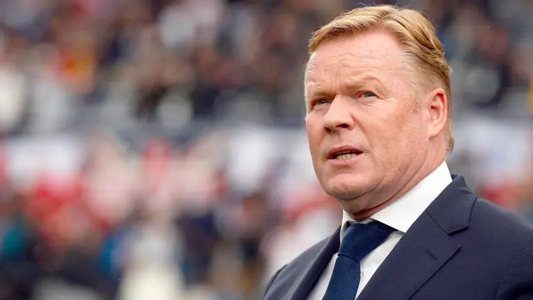 Koeman contento trabajo equipo: "Messi en su forma f&iacute;sica es important&iacute;simo&rdquo;. EFE