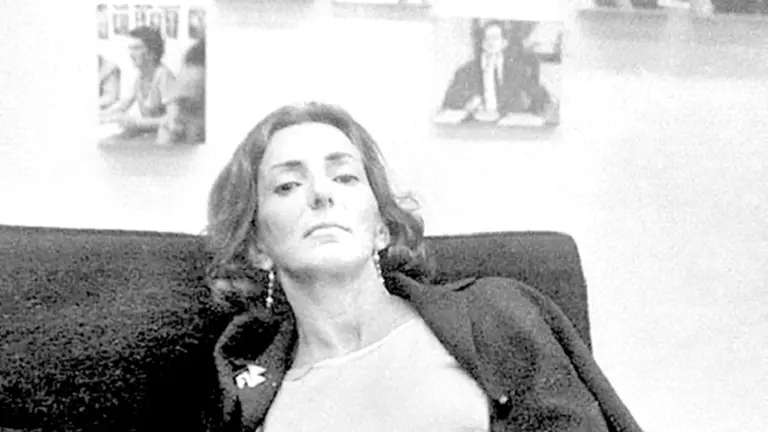 La poeta, ensayista y crítica uruguaya Idea Vilariño.