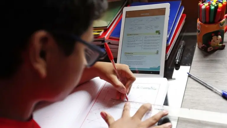 Un estudiante pasa clases virtuales desde su domicilio. ARCHIVO OPINI&Oacute;N