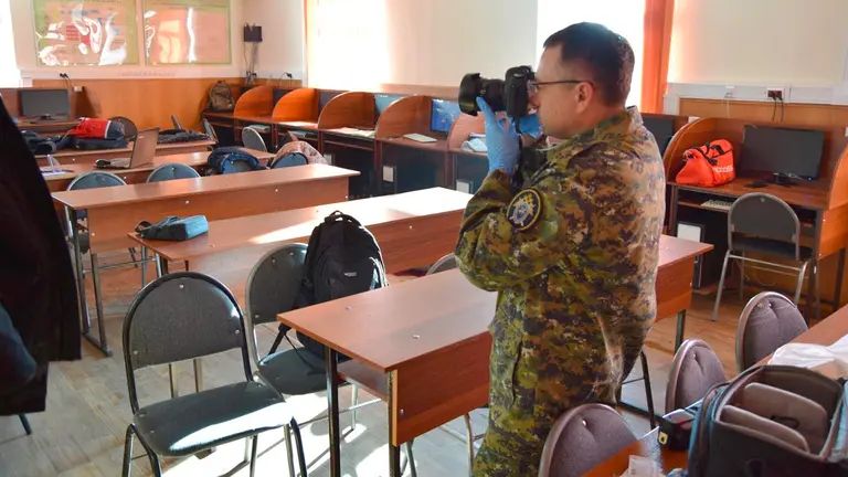 Los escolares de toda Rusia retornan a las aulas el 1 de septiembre. EFE 