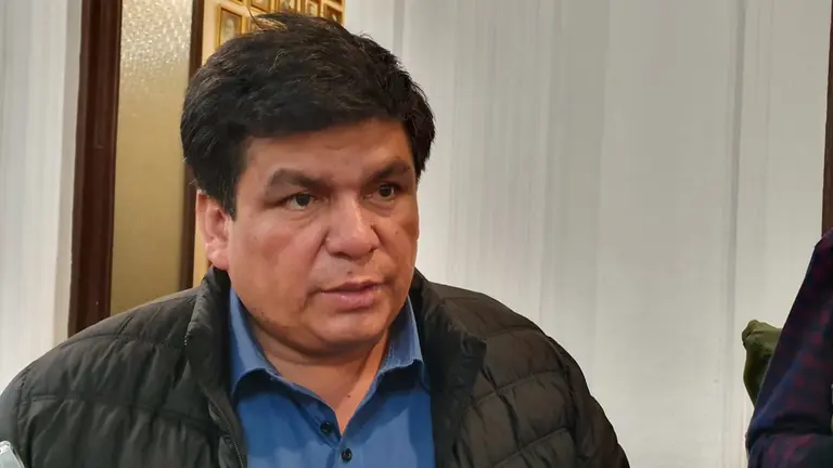 El senador del Movimiento Al Socialismo (MAS), Omar Aguilar. Archivo