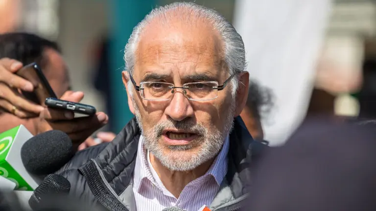 Carlos D. Mesa, l&iacute;der de Comunidad Ciudadana. ALEJANDRO ORELLANA