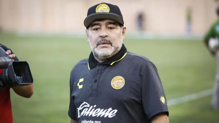 El astro del fútbol Diego Maradona. EFE