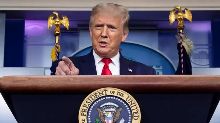 El presidente de Estados Unidos, Donald Trump. EFE