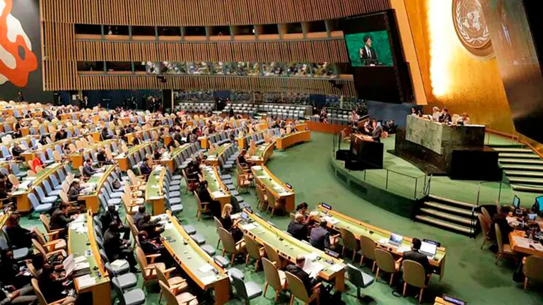 La Asamblea de la ONU. EFE