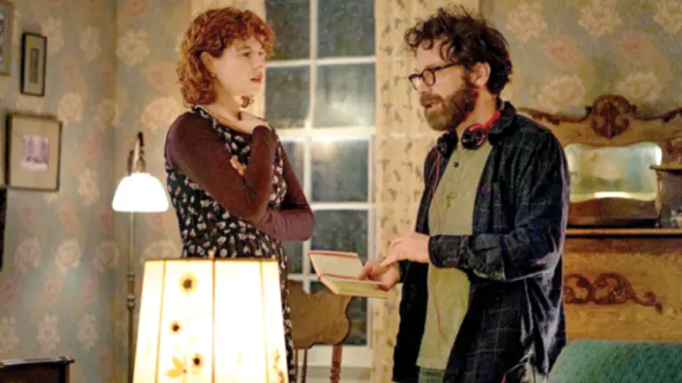 Kaufman durante el rodaje de I&rsquo;m Thinking Of Ending Things, su m&aacute;s reciente filme.