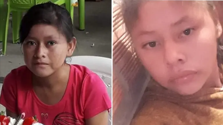 Jaqueline y Nancy Isategua, las ni&ntilde;as que murieron en el accidente. ELY LINARES