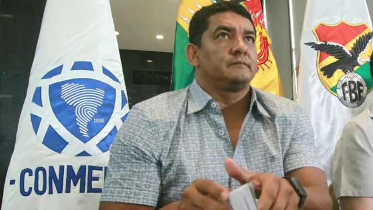 La Federación Boliviana de Fútbol (FBF) ratificó este miércoles a Marcos Rodríguez. ARCHIVO OPINIÓN