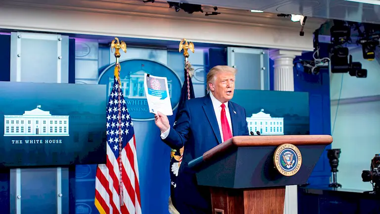 Trump, vacunas