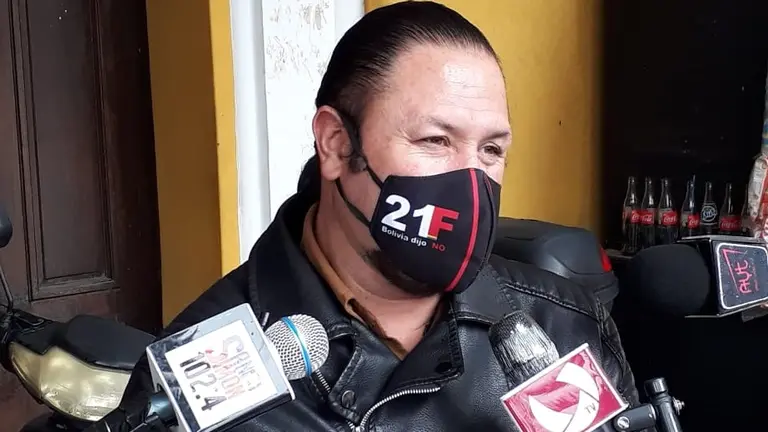 El representante de las Plataformas Ciudadanas, Omar S&aacute;nchez. Radio San Sim&oacute;n