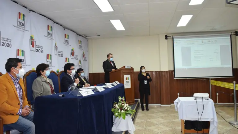 El sorteo de jurados del Tribunal Electoral Departamental. TED