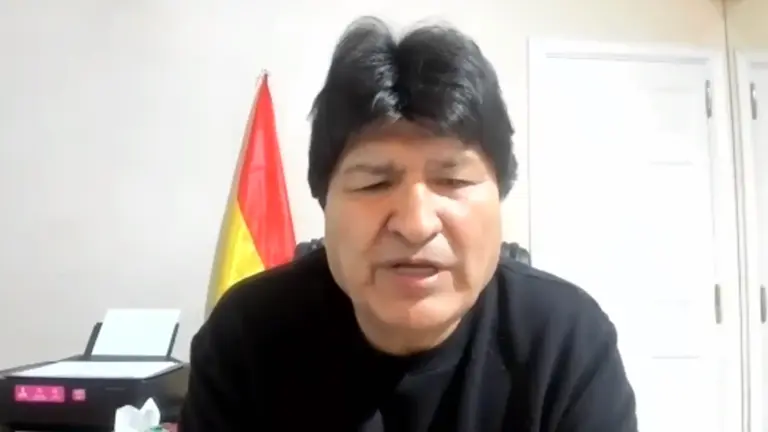 El expresidente Evo Morales.
