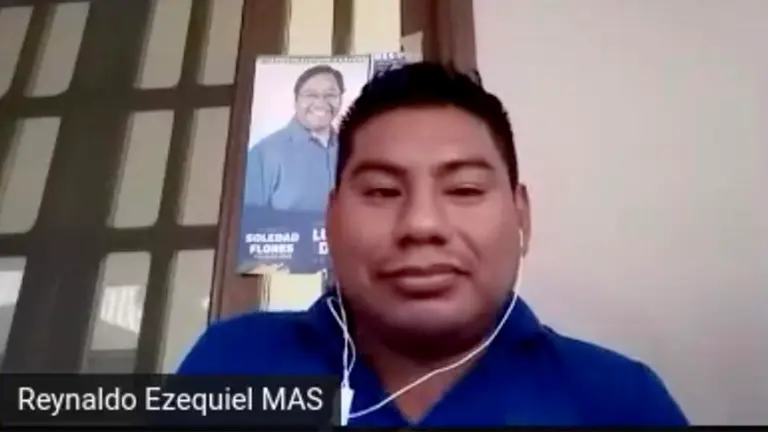 Reynaldo Ezequiel, el excandidato cruce&ntilde;o por el partido del MAS.