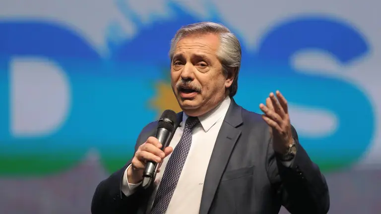 Presidente de Argentina, Alberto Fernandez. EFE
