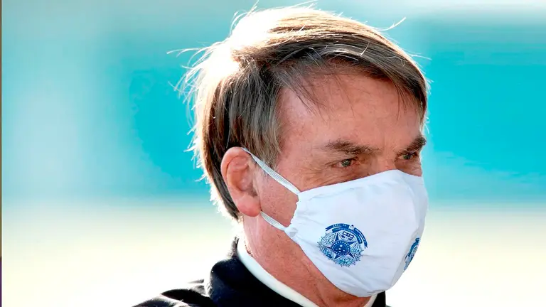 En la imagen, el presidente de Brasil, Jair Bolsonaro. EFE