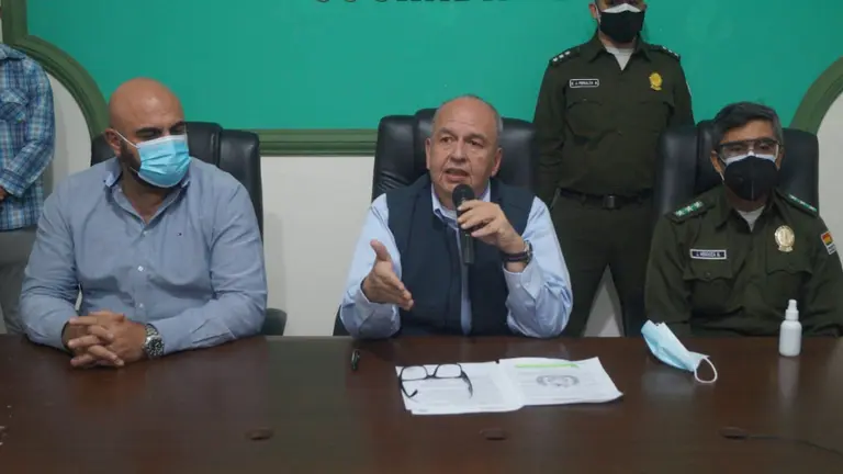 Ministro de Gobierno, Arturo Murillo. EFE