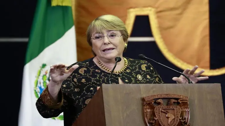 Alta comisionada por los Derechos Humanos, Michelle Bachelet. EFE