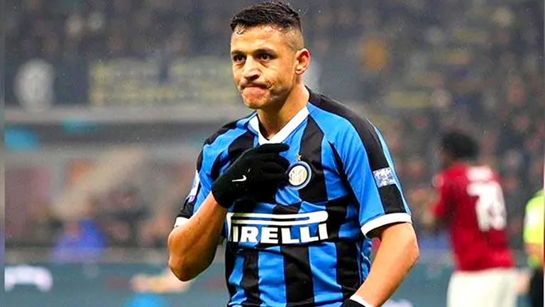 El delantero chileno Alexis Sánchez, jugador del Inter de Milán. EFE 