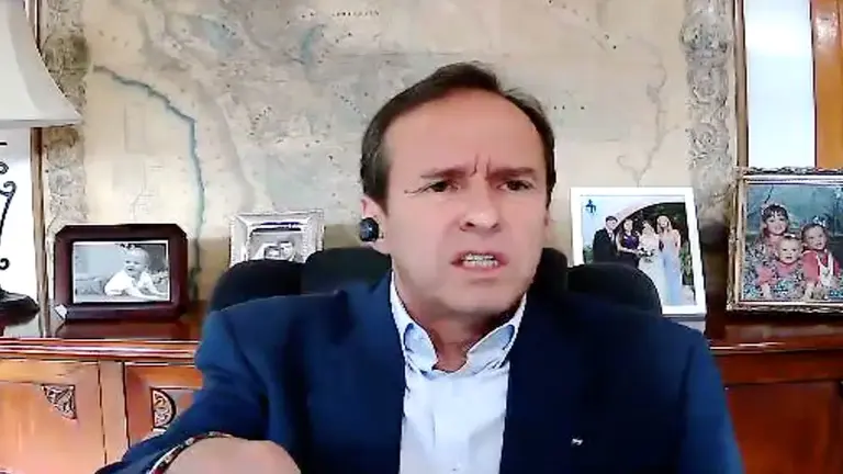 Jorge Tuto Quiroga, candidato de Libre21, en Buena Noche de OPINI&Oacute;N. Captura